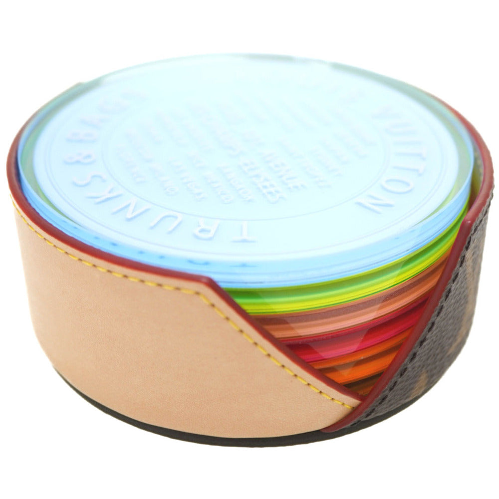 新品同様 ルイヴィトン プレキシガラス モノグラム コースター 6枚セット GI0489 LV 0067【中古】LOUIS VUITTON