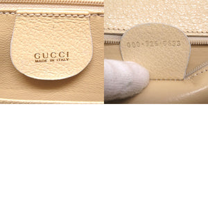 グッチ バンブー レザー アイボリー 2WAY 000 926 2WAY ハンドバッグ バッグ 0074 【中古】 GUCCI