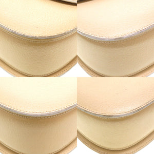 グッチ バンブー レザー アイボリー 2WAY 000 926 2WAY ハンドバッグ バッグ 0074 【中古】 GUCCI