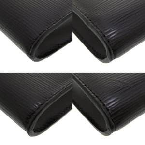 新品同様 ルイ ヴィトン エピ ポシェット アクセソワ―ル ブラック M52982 ハンドバッグ ポーチ バッグ 黒 LV 0075 【中古】 LOUIS VUITTON