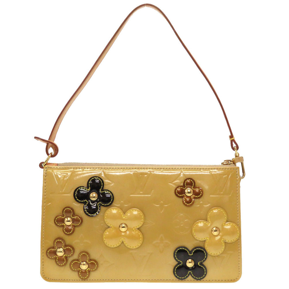 新品同様 ルイ ヴィトン モノグラム ヴェルニ フラワー レキシントン ベージュ M92246 ハンドバッグ バッグ LV 0076 【中古】 LOUIS VUITTON