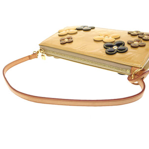 新品同様 ルイ ヴィトン モノグラム ヴェルニ フラワー レキシントン ベージュ M92246 ハンドバッグ バッグ LV 0076 【中古】 LOUIS VUITTON