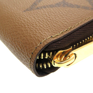 新品同様 ルイヴィトン M67687 モノグラムジャイアント リバース ジッピーウォレット ラウンドファスナー長財布 財布 0078【中古】LOUIS VUITTON