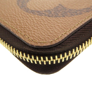 新品同様 ルイヴィトン M67687 モノグラムジャイアント リバース ジッピーウォレット ラウンドファスナー長財布 財布 0078【中古】LOUIS VUITTON
