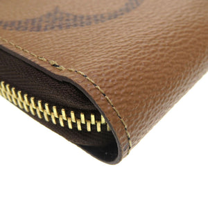 新品同様 ルイヴィトン M67687 モノグラムジャイアント リバース ジッピーウォレット ラウンドファスナー長財布 財布 0078【中古】LOUIS VUITTON