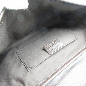 新品同様 グッチ シェリーライン 130846 GGキャンバス レザー ゴールド金具 ベージュ ブラウン ワンショルダー 0084【中古】GUCCI