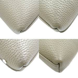 未使用 ヴァジック vasic bond nano レザー グレー ショルダーバッグ 0086【中古】VASIC