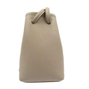 未使用 ヴァジック vasic bond nano レザー グレー ショルダーバッグ 0086【中古】VASIC