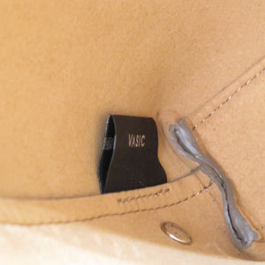 未使用 ヴァジック vasic bond nano レザー グレー ショルダーバッグ 0086【中古】VASIC