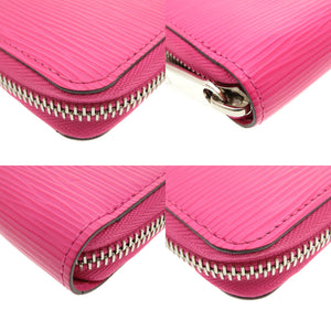 美品 ルイヴィトン エピ ジッピーウォレット M80113 ローズポンディシェリ ピンク ラウンドファスナー長財布 財布 0097【中古】LOUIS VUITTON