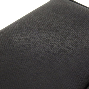 美品 シャネル ジップ ココボタン ココマーク 8番台 レザー ブラック 黒 ポーチ 0099【中古】CHANEL