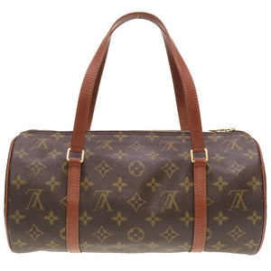 ルイ ヴィトン モノグラム パピヨン30 ポーチ付 M51365 ハンドバッグ バッグ LV 0107 【中古】 LOUIS VUITTON