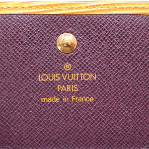 新品同様 ルイヴィトン エピ M63489 ポルトモネ ビエ カルトクレディ イエロー パープル 黄 紫 Wホック財布 財布 0110【中古】LOUIS VUITTON