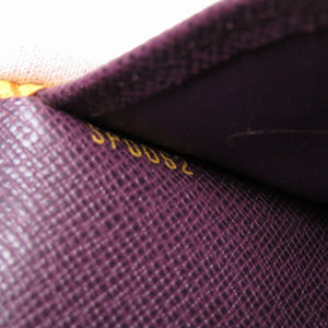 新品同様 ルイヴィトン エピ M63489 ポルトモネ ビエ カルトクレディ イエロー パープル 黄 紫 Wホック財布 財布 0110【中古】LOUIS VUITTON