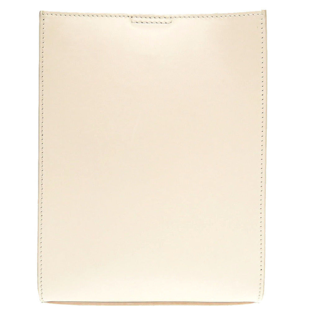美品 ジルサンダー タングル スモール JSPT853173 レザー ホワイト 白 ショルダーバッグ 0112【中古】JILSANDER