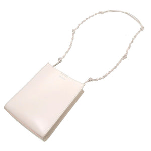 美品 ジルサンダー タングル スモール JSPT853173 レザー ホワイト 白 ショルダーバッグ 0112【中古】JILSANDER