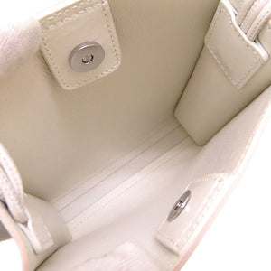 美品 ジルサンダー タングル スモール JSPT853173 レザー ホワイト 白 ショルダーバッグ 0112【中古】JILSANDER