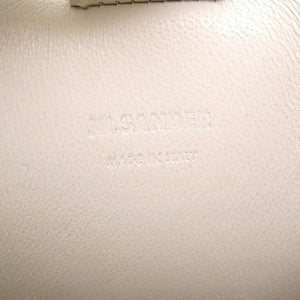 美品 ジルサンダー タングル スモール JSPT853173 レザー ホワイト 白 ショルダーバッグ 0112【中古】JILSANDER