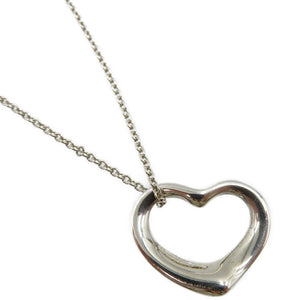 美品 ティファニー オープンハート シルバー925 ネックレス アクセサリー 0118【中古】TIFFANY&Co.