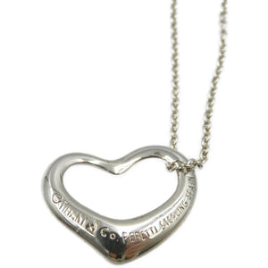 美品 ティファニー オープンハート シルバー925 ネックレス アクセサリー 0118【中古】TIFFANY&Co.