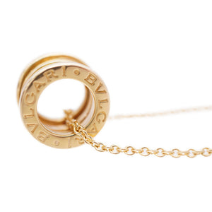美品 ブルガリ B-ZERO1 ネックレス 750YG K18YGイエローゴールド ビーゼロワン ジュエリー 0121【中古】BVLGARI