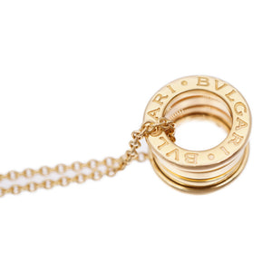 美品 ブルガリ B-ZERO1 ネックレス 750YG K18YGイエローゴールド ビーゼロワン ジュエリー 0121【中古】BVLGARI