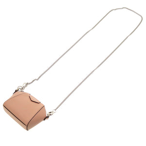 未使用 ジバンシィ ベイビーアンティゴナ BB60D7B0XN レザー ピンク チェーン ショルダーバッグ 0135【中古】GIVENCHY
