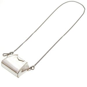 未使用 ジバンシィ ベイビーアンティゴナ BB60D7B0XN レザー シルバー チェーン ショルダーバッグ 0136【中古】GIVENCHY