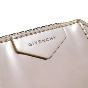 未使用 ジバンシィ ベイビーアンティゴナ BB60D7B0XN レザー シルバー チェーン ショルダーバッグ 0136【中古】GIVENCHY