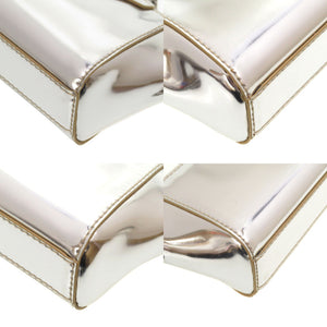 未使用 ジバンシィ ベイビーアンティゴナ BB60D7B0XN レザー シルバー チェーン ショルダーバッグ 0136【中古】GIVENCHY