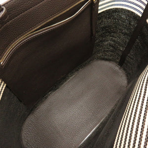 未使用 デルボー D to D ミディアム レザー ブラウン 2WAY トートバッグ ハンドバッグ バッグ 茶 0045 【中古】 DELVAUX