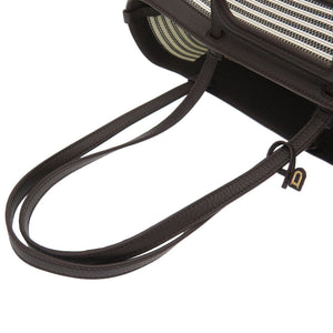未使用 デルボー D to D ミディアム レザー ブラウン 2WAY トートバッグ ハンドバッグ バッグ 茶 0045 【中古】 DELVAUX