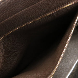 未使用 デルボー D to D ミディアム レザー ブラウン 2WAY トートバッグ ハンドバッグ バッグ 茶 0045 【中古】 DELVAUX