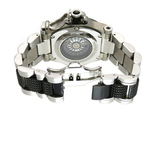 アクアノウティック キング トノー 3H 自動巻き 腕時計 SS ブラック 0048【中古】AQUANAUTIC メンズ