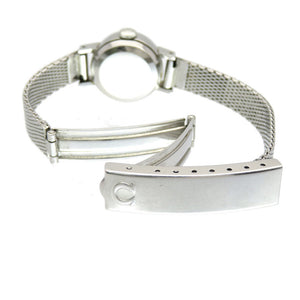 オメガ デビル カットガラス アンティーク 自動巻き 腕時計 551.038 シルバー 0050【中古】OMEGA レディース