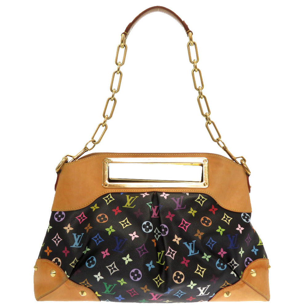 ルイ ヴィトン モノグラム マルチカラー ジュディGM ブラック M40256 2WAY ショルダーバッグ ハンドバッグ LV 0053 【中古】 LOUIS VUITTON