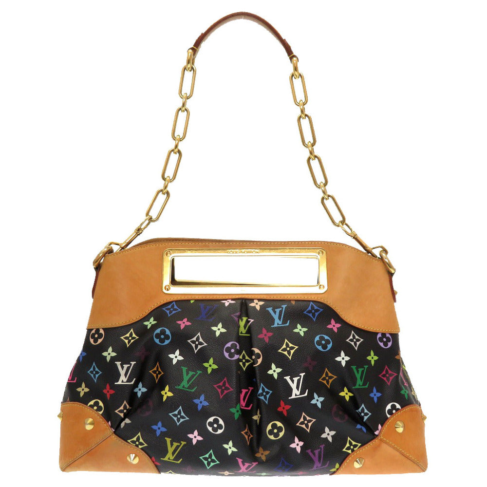 ルイ ヴィトン モノグラム マルチカラー ジュディGM ブラック M40256 2WAY ショルダーバッグ ハンドバッグ LV 0053 【中古】 LOUIS VUITTON