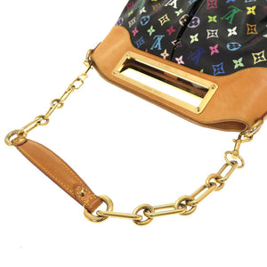 ルイ ヴィトン モノグラム マルチカラー ジュディGM ブラック M40256 2WAY ショルダーバッグ ハンドバッグ LV 0053 【中古】 LOUIS VUITTON