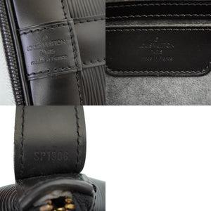 美品 ルイ ヴィトン エピ ノワール クルーザーバッグ40 SPオーダー ボストンバッグ バッグ 黒 LV 0059 【中古】 LOUIS VUITTON メンズ