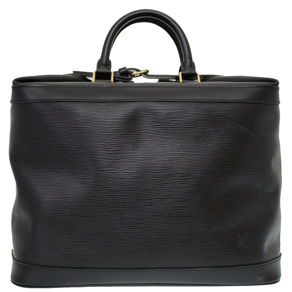 美品 ルイ ヴィトン エピ ノワール クルーザーバッグ40 SPオーダー ボストンバッグ バッグ 黒 LV 0059 【中古】 LOUIS VUITTON メンズ