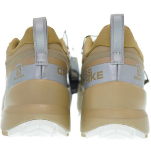 未使用 サロモン × アンドワンダー クロスハイク スニーカー キャンバス サイズ26 ベージュ 0066【中古】SALOMON メンズ