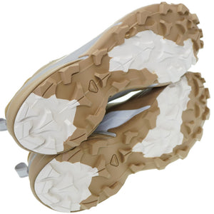 未使用 サロモン × アンドワンダー クロスハイク スニーカー キャンバス サイズ26 ベージュ 0066【中古】SALOMON メンズ