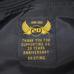 未使用 ブリーフィング 20周年限定 NEO CUBBY 2WAY ビジネスバッグ BRM181502 ナイロン ブラック 黒 0069【中古】BRIEFING