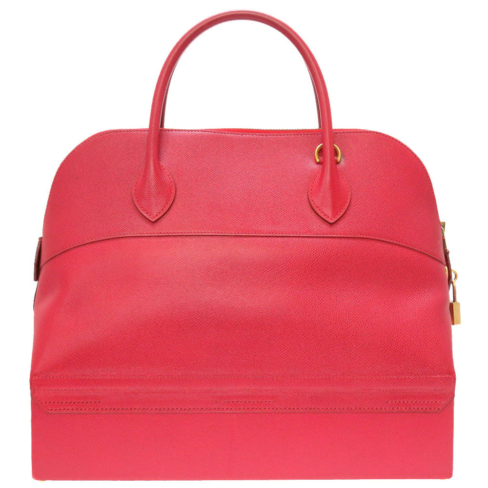 エルメス マクファーソン クシュベル ルージュヴィフ 〇W刻印 ドクターズバッグ バッグ 0078 【中古】 HERMES