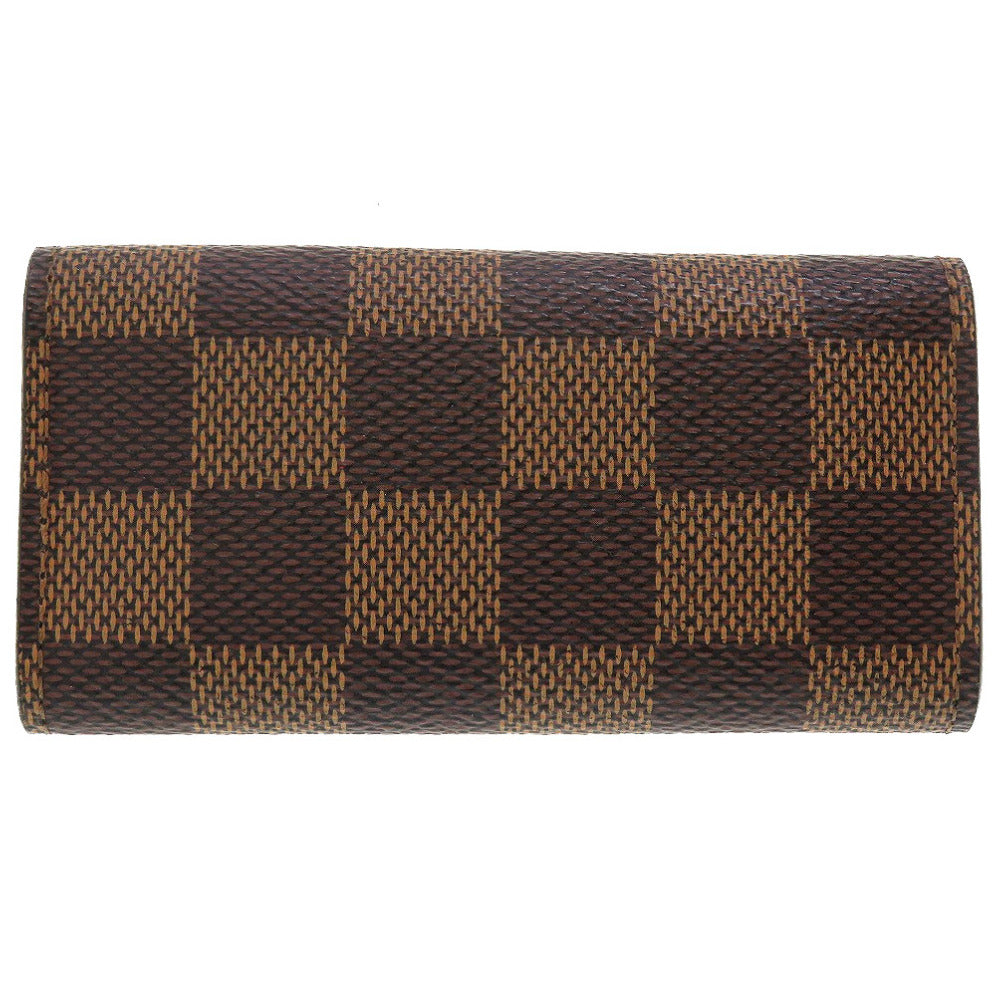 ルイ ヴィトン ダミエ ミュルティクレ4 N62631 エベヌ 4連キーケース 0081【中古】LOUIS VUITTON