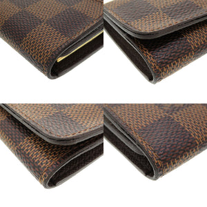 ルイ ヴィトン ダミエ ミュルティクレ4 N62631 エベヌ 4連キーケース 0081【中古】LOUIS VUITTON