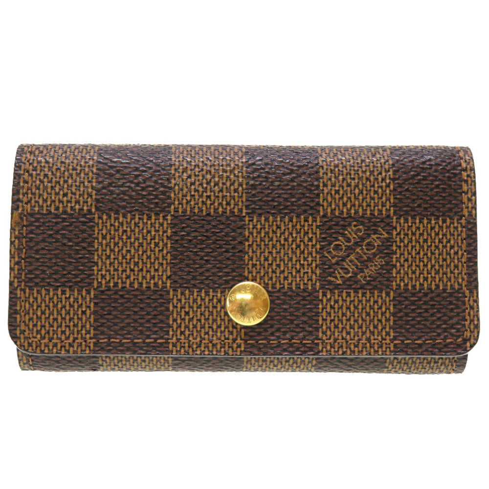 美品 ルイ ヴィトン ダミエ ミュルティクレ4 N62631 4連キーケース LV 0088 【中古】 LOUIS VUITTON