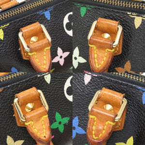 ルイ ヴィトン モノグラム ミニスピーディ ノワール M92644 2WAY ハンドバッグ バッグ 黒 LV 0089 【中古】 LOUIS VUITTON