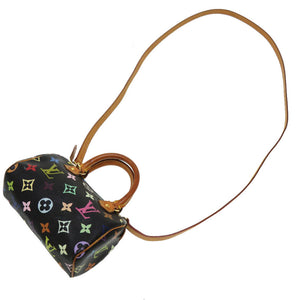 ルイ ヴィトン モノグラム ミニスピーディ ノワール M92644 2WAY ハンドバッグ バッグ 黒 LV 0089 【中古】 LOUIS VUITTON