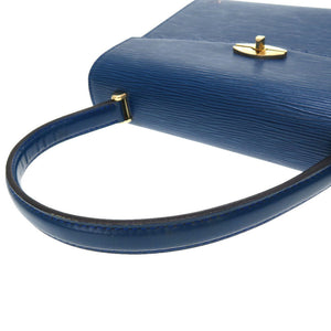 ルイ ヴィトン エピ マルゼルブ ブルー M52375 ハンドバッグ バッグ 青 LV 0090 【中古】 LOUIS VUITTON